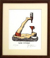 Jiří Slíva - Wine fitness - grafika